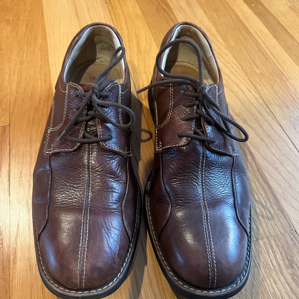Men's Johnston & Murphy Brown Leather Dress Shoes